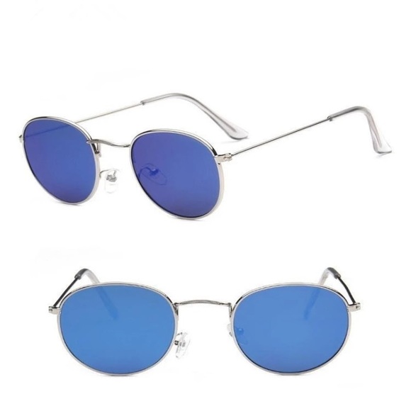 New! Round Mirror Sunglasses - Picture 6 of 8